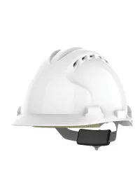 JSP Head Protection EVO®8 EN14052 Safety Helmet - Vented - White Safety Helmets