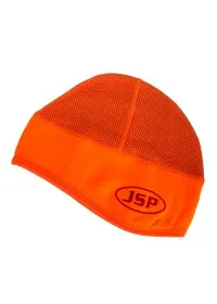 JSP Head Protection Surefit Thermal Safety Helmet Liner - L-XL - Hi-Vis Orange Safety Helmet Warmers & Liners