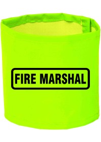 Fire Marshal Printed Arm Band - HVW066