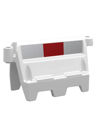 Roadbloc 1m Traffic Seperator with Reflectives - White