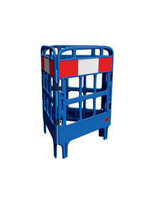 Portagate® 3 Gate Compact Barrier System - Blue