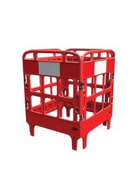 Portagate® 4 Gate Compact Barrier System - Red