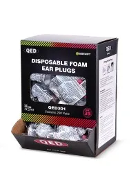 Foam Ear Plugs QED301 200 pack