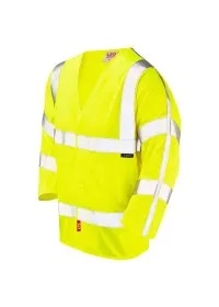 Leo LFS 3/4 Sleeve Hi Vis Yellow Class 3 - S10