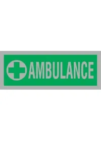 Ambulance Reflective Badge