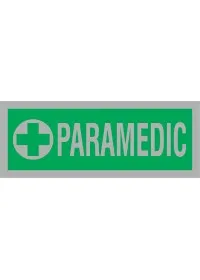 Paramedic Reflective Badge