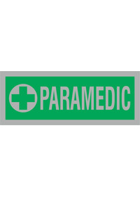 Paramedic Reflective Badge
