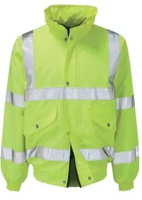 Hi Vis Bomber Jacket