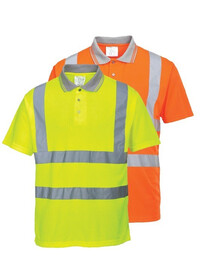 Custom Printed Hi Vis Polo Shirt