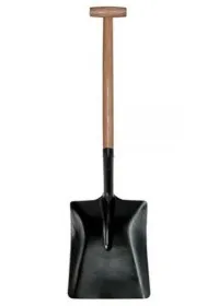 Open Socket Square Shovel No.2 T-Handle