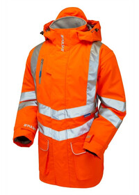 Pulsarail PR499 Hi Vis Coat Orange