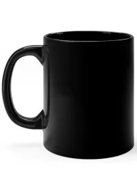 Custom Printed Black Mug