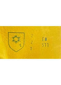 Tempex Yellow/Navy Freezer Mits EN511 - Clearance
