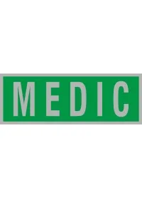 Medic Reflective Badge