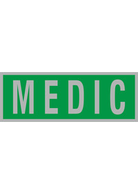 Medic Reflective Badge