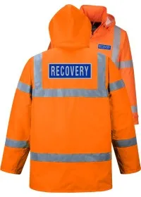 Recovery Pre Printed Coat Orange