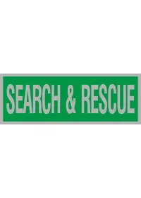Search and Rescue Reflective Patch