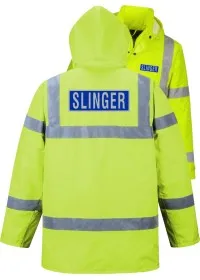 Pre Printed Yellow Slinger Coat