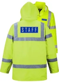 Staff Pre Printed Coat Yellow