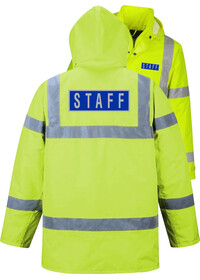 Staff Pre Printed Coat Yellow