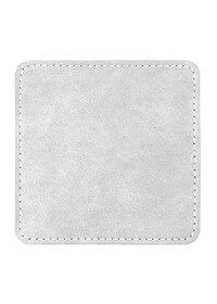 Personalised Square Leather Coaster (6)