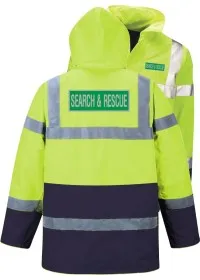 Yell & Blue Pre Printed Coat