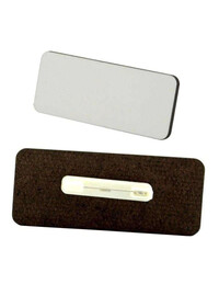Custom Printed Name Badge 25 x 76mm