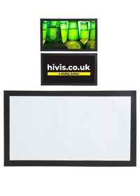 Personalised  Rubber Edged Bar Mat 44cm