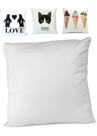 Bespoke Custom Printed Cushion Cover - satin feel