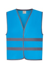 Kids Hivis Vests Sapphire