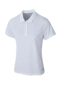 White/Black Womens Nike victory solid polo NK344 Nike