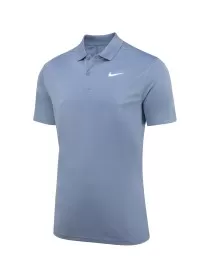 Ashen Slate/White Nike Dri-FIT victory solid polo NK372 Nike
