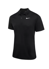 Black/White Nike Dri-FIT victory solid polo NK372 Nike