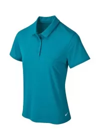 Bright Spruce/White Womens Nike victory solid polo NK344 Nike