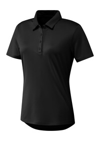 Black Womens performance Primegreen polo shirt AD045 adidas