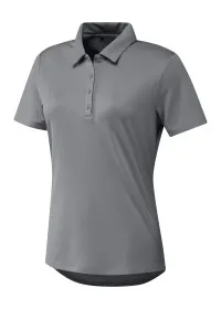 Grey Three Womens performance Primegreen polo shirt AD045 adidas