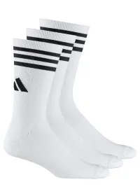 White Crew socks (3-pack) AD047 adidas