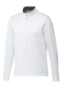 White Elevated 1/4 zip AD118 adidas