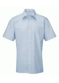Men's Deluxe Short Sleeve Shirt CSH1 Orbit Sky Blue