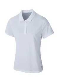 White/Black Womens Nike victory solid polo NK344 Nike