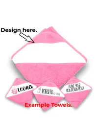 SB4116 Pink Towel Designer