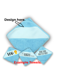 SB4117 Blue Towel Designer