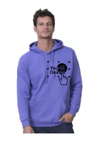 Custom Embroidered Hoodie Uneek Deluxe UC509