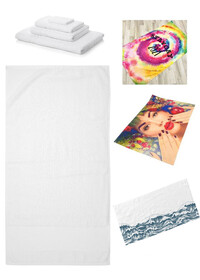 Custom printed towel small 30 x 60cm
