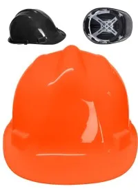Custom printed portwest safety helmet orange
