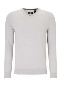Callaway CW076 Ribbed v-neck Merino sweater
