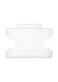 ID Card badge holder plastic landscape