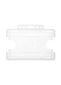 ID Card badge holder plastic landscape