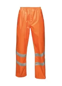 Regatta Hi-vis pro pack-away trousers TRW498 Orange