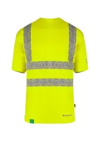Yellow 
Eco Friendly Hi Vis Recycled T-Shirt